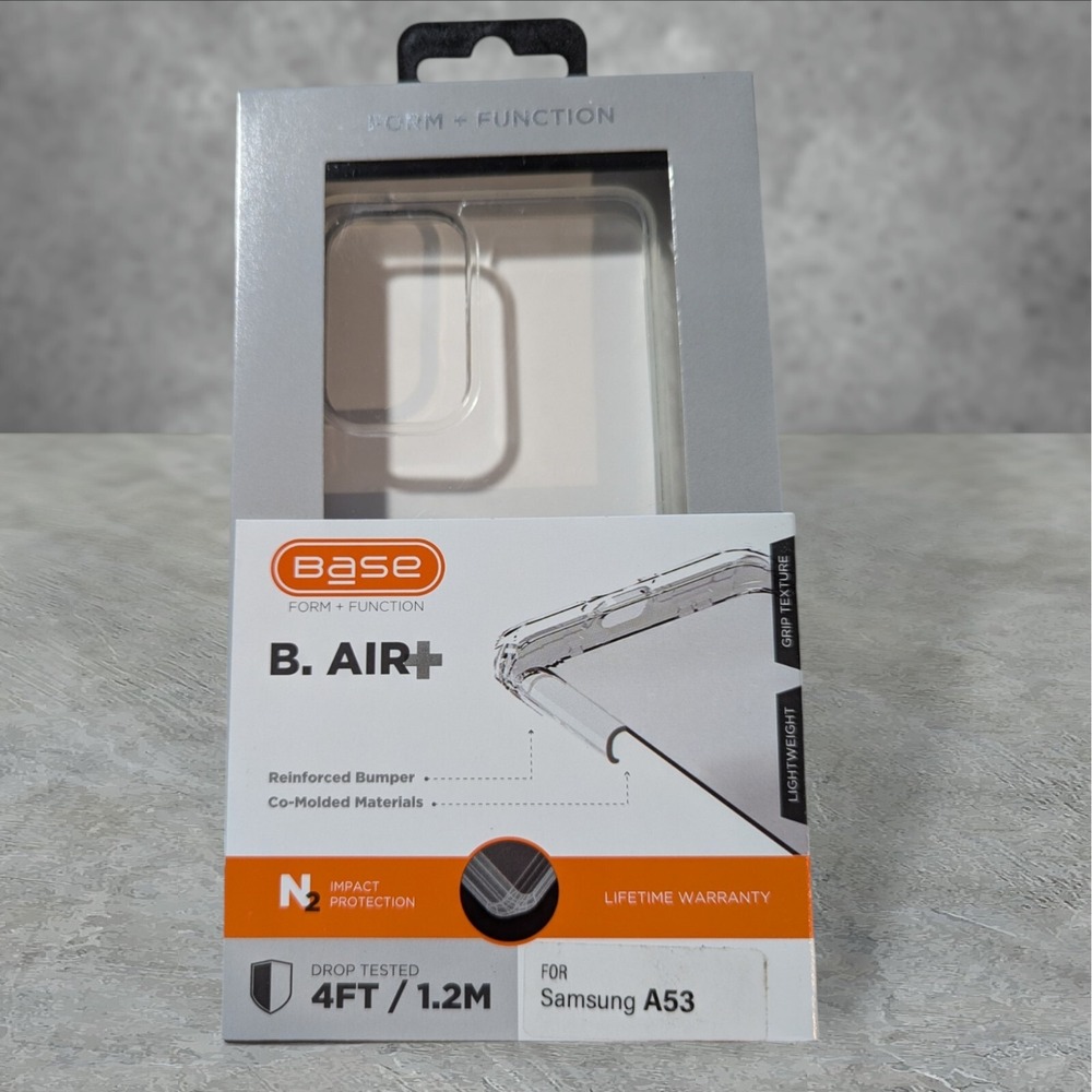 W7. Base B. Air+ Case For Samsung A53 In Clear